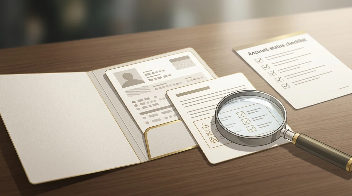 Account verification checklist for Golden Lion Casino UK registration caveats